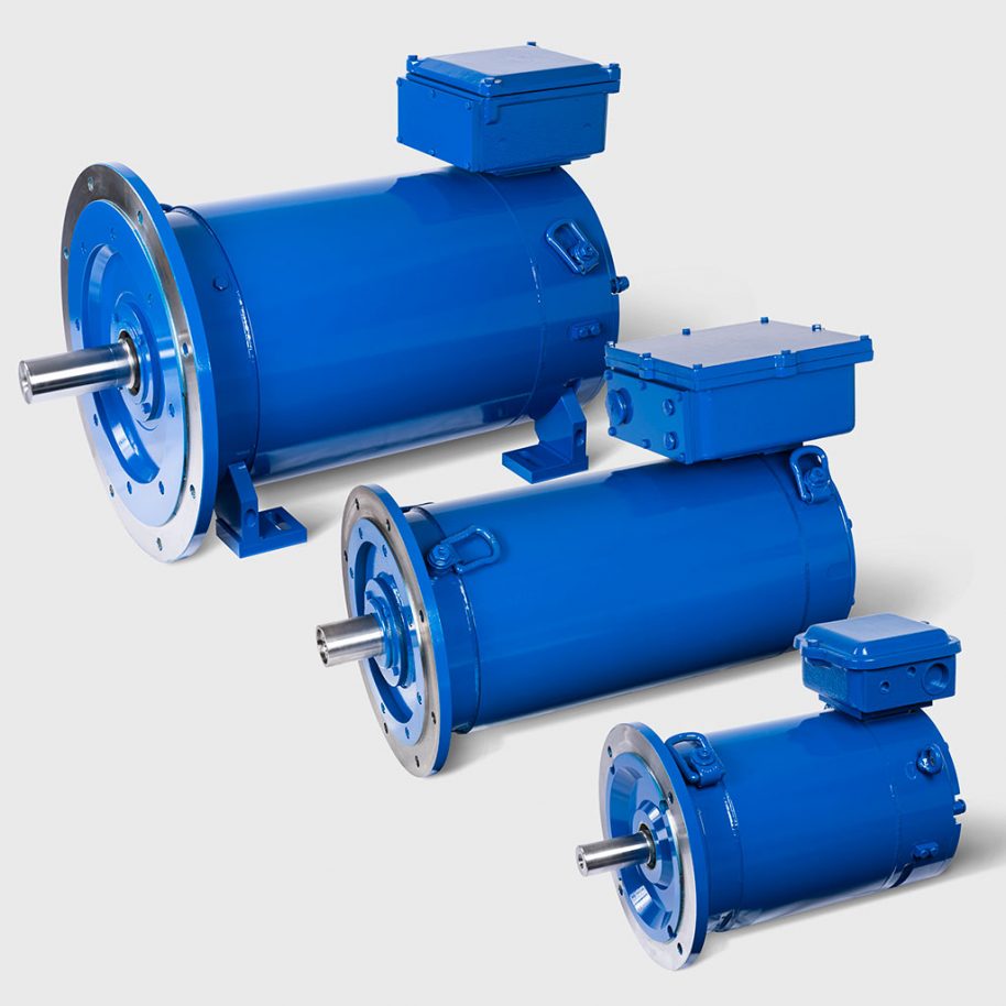 Water-cooled motors