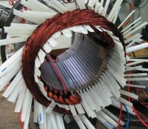 Elektromotor Isolation und Wicklung