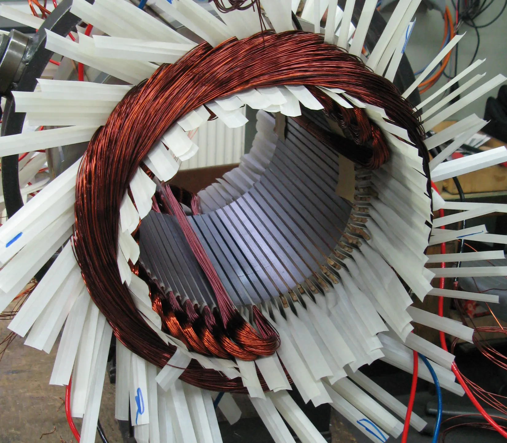 Elektromotor Isolation und Wicklung